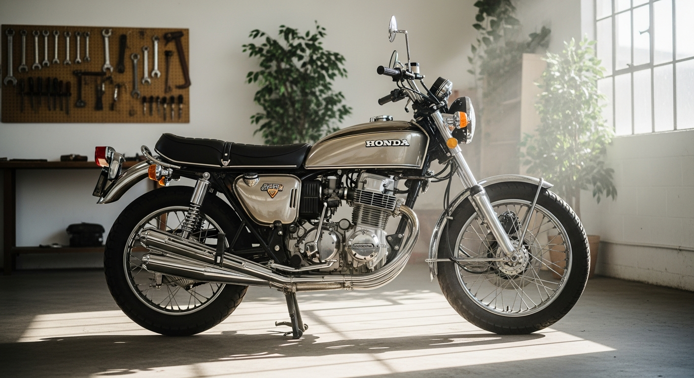 Classic Japanese motorcycle ready to import from Japan to the USA