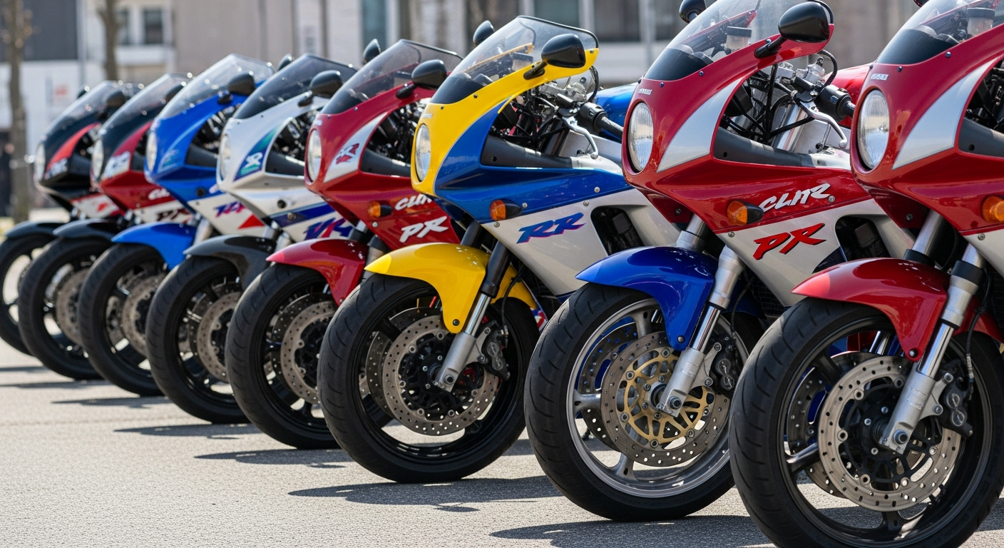 Kawasaki ZX-9R sportbike rival comparison before importing from Japan