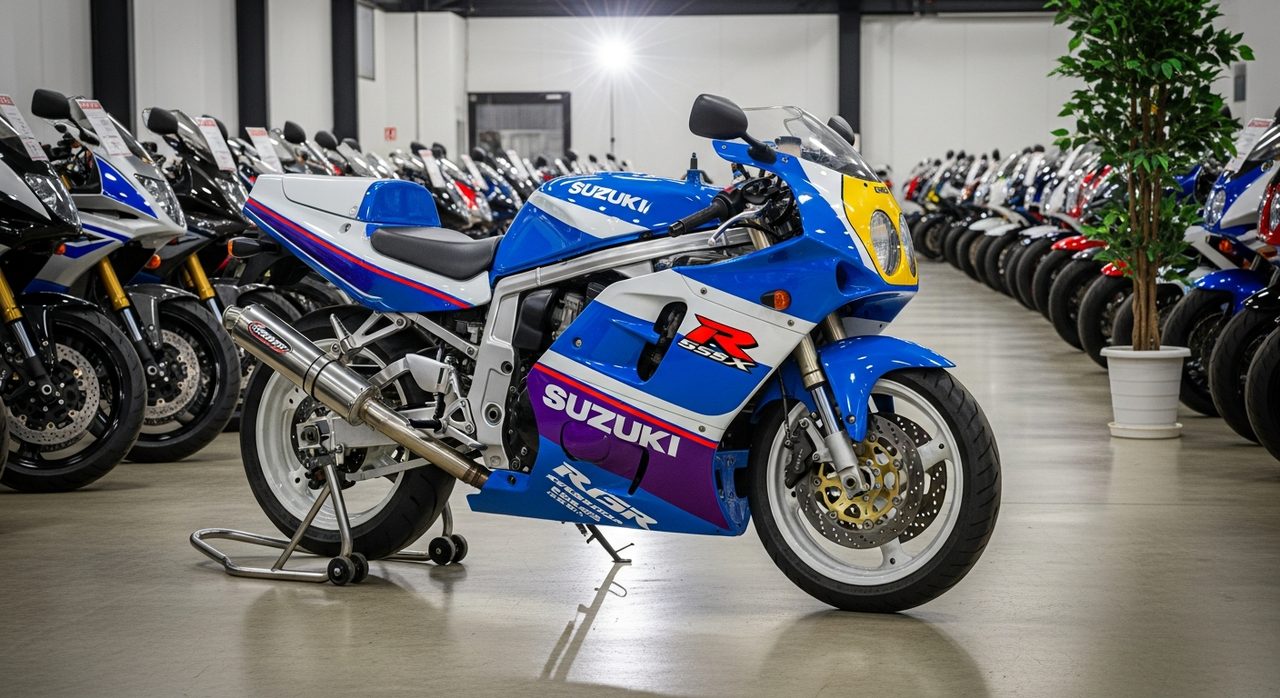 Suzuki RGV250 Gamma import from Japan - 1990s two-stroke race replica motorcycle
