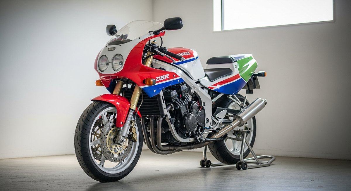 Yamaha TZR250 import from Japan - 1990s two-stroke race replica motorcycle